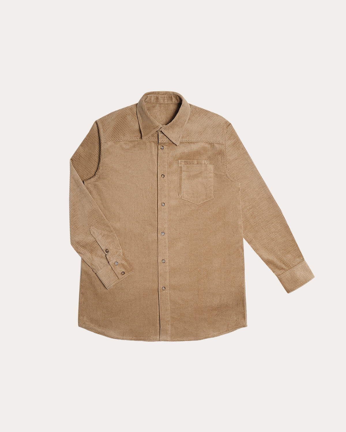 Stacked Pocket Shirt Dress