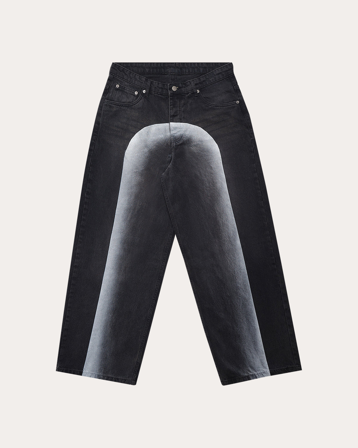 Elm's Spray-painted Jeans