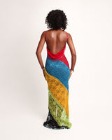 Jade's Beaded Lace Dress