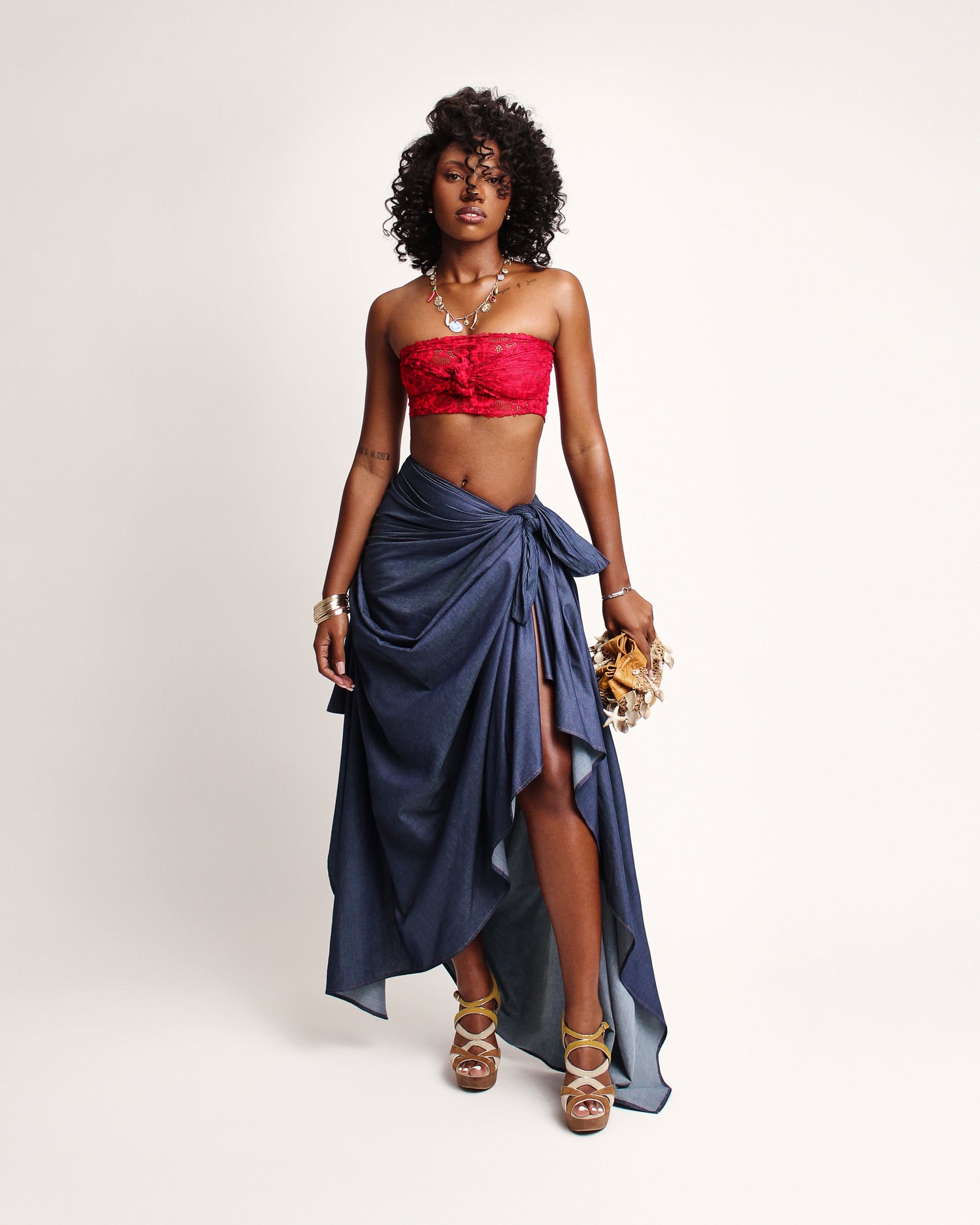 Raye's Denim Sarong