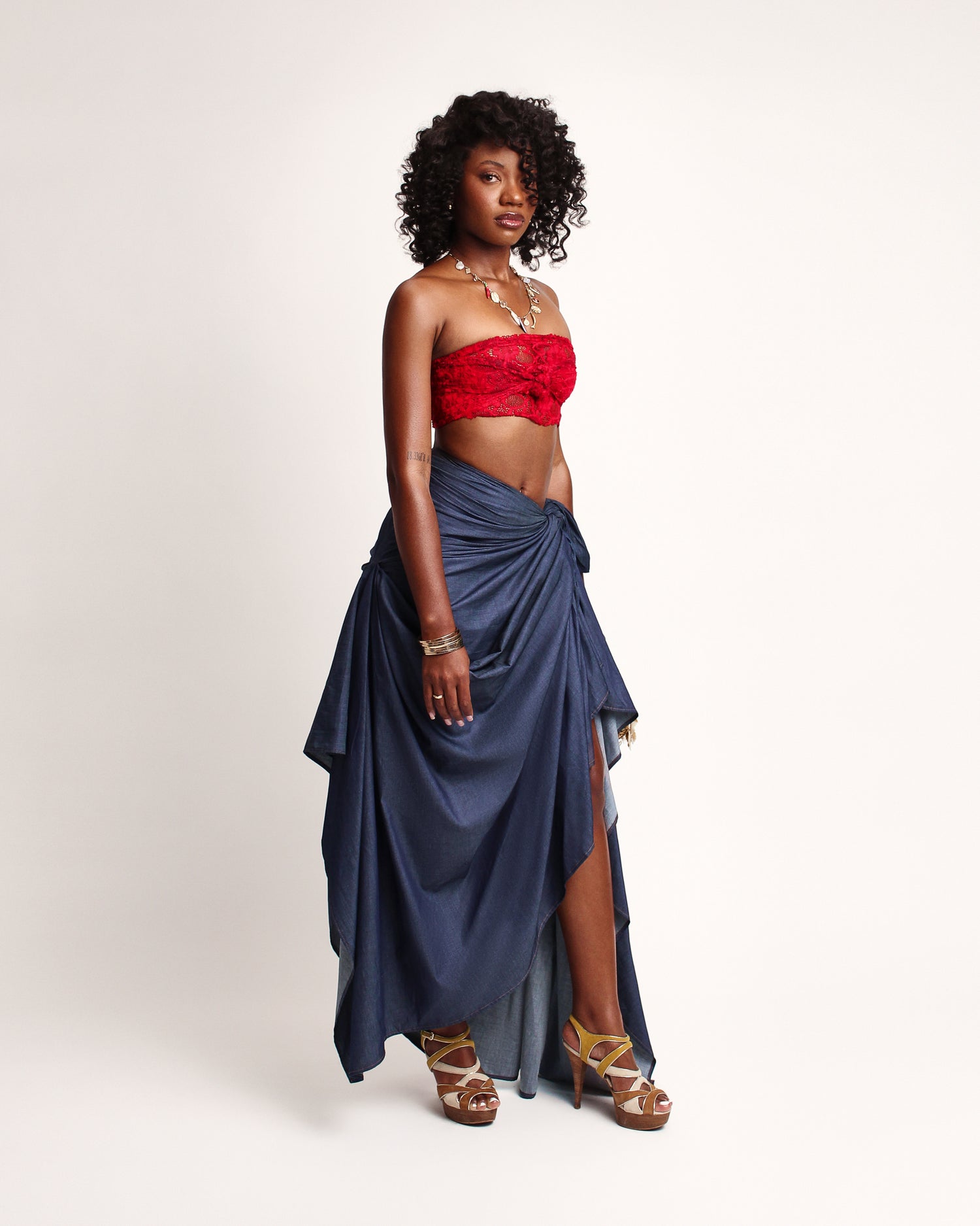 Raye's Denim Sarong