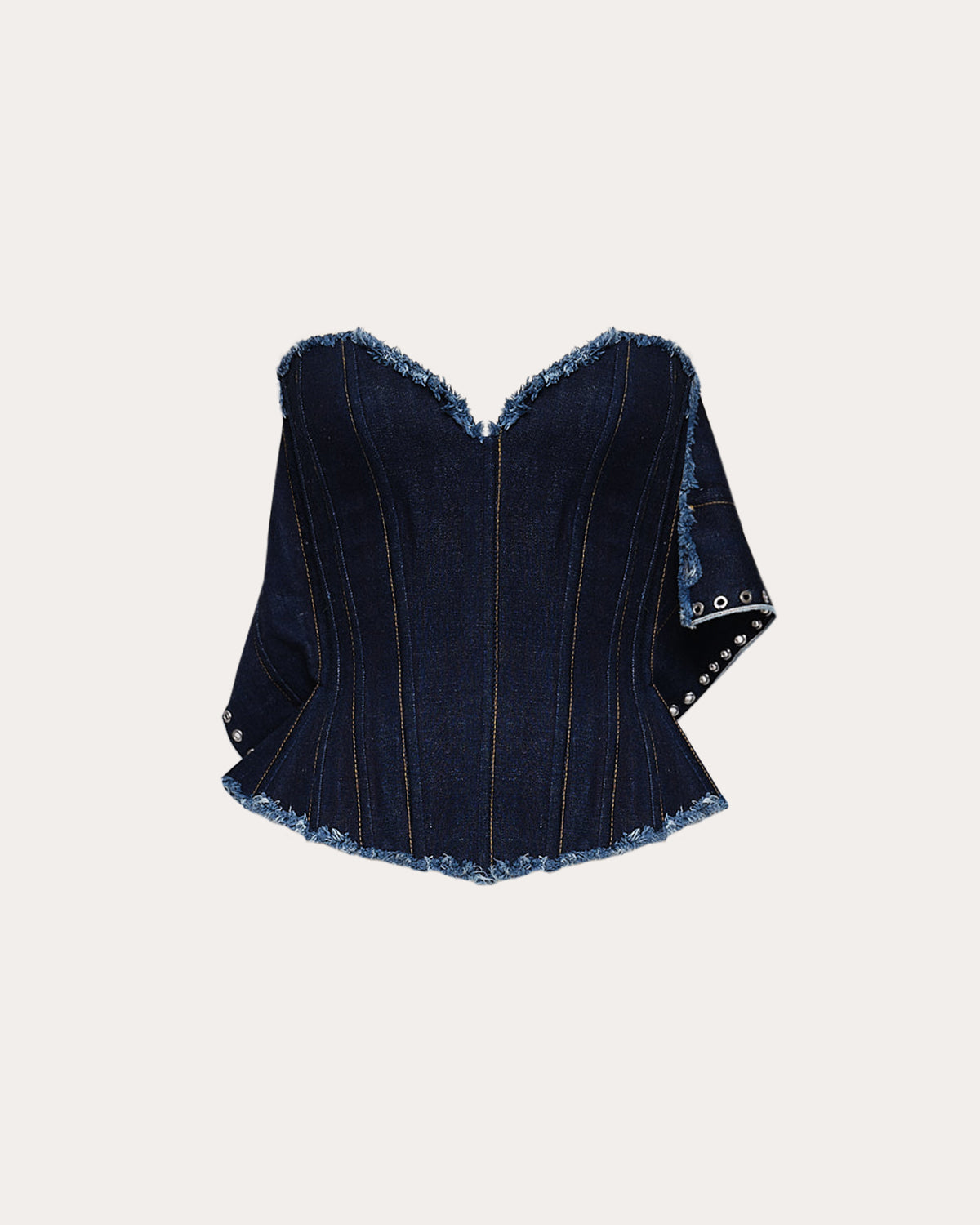 Roseau's Double Denim Corset