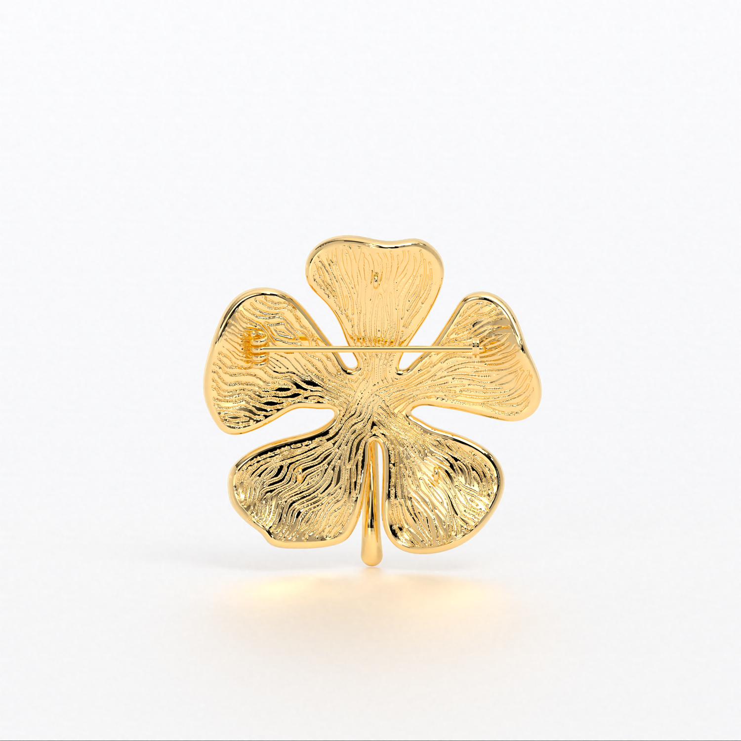 Hibiscus Flower Brooch